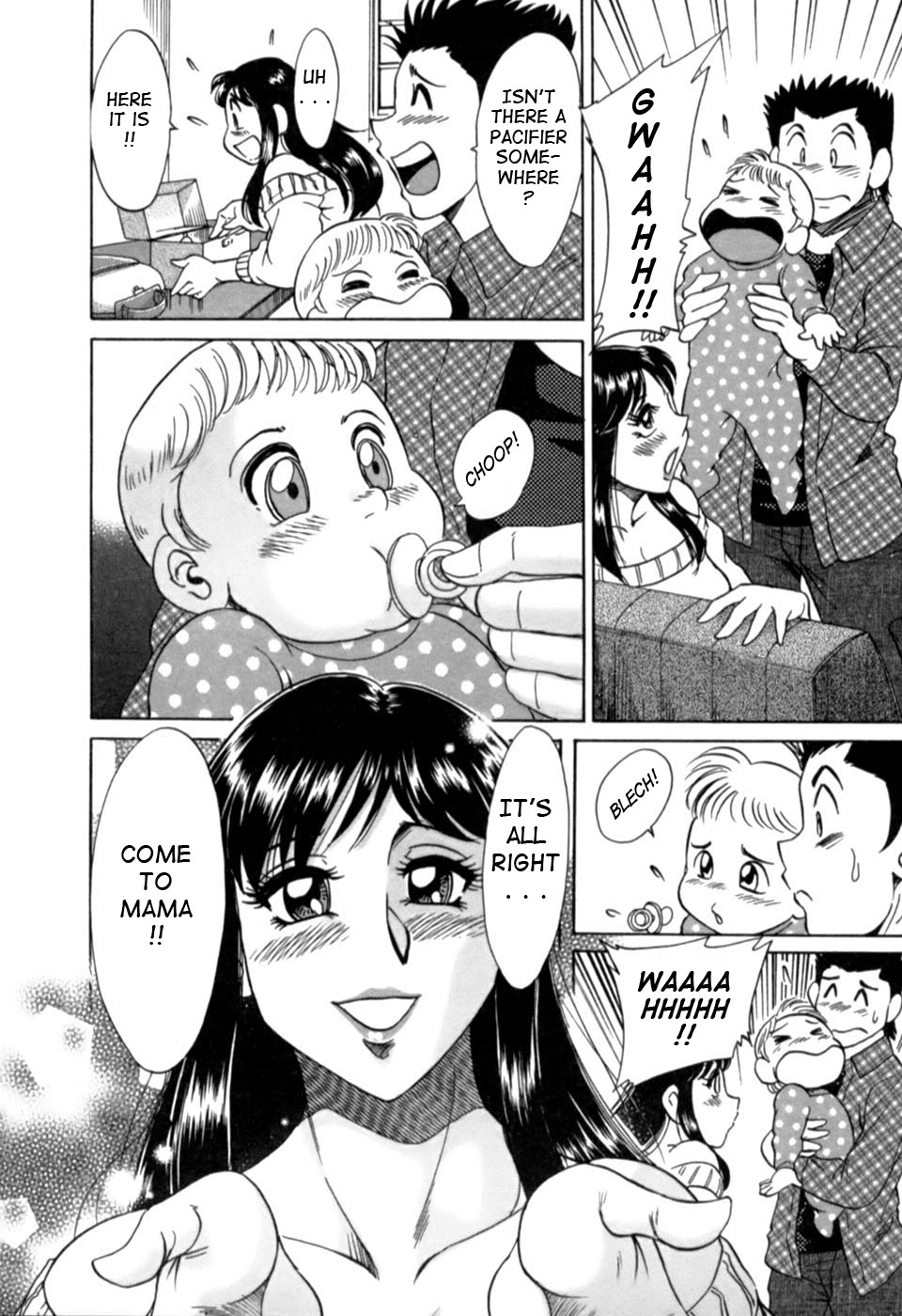 Hentai Manga Comic-My Mom, The Sexy Idol 2-Read-113